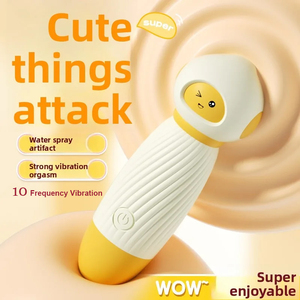 Niedlicher Mini AV Massagestab Vibrator Bullet Vibrator Klitoris Nippel Stimulator Erotikspielzeug für Frauen - Product Image 3