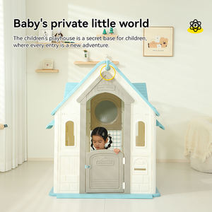 บ้านเด็กเล่นพลาสติกอเนกประสงค์รุ่นใหม่ ลดราคาจากโรงงาน สนามเด็กเล่นกลางแจ้ง บ้านเด็กเล่นในร่ม บ้านเกมฉีดพลาสติก - Product Image 2