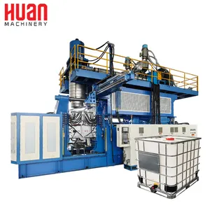 275 gallon 330 gal HDPE IBC tote bottle plastic container extrusion blow molding make machine