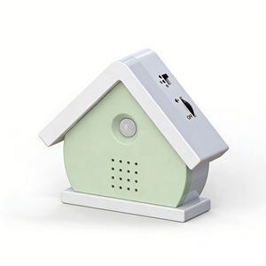 Máquina de Sonidos de Aves con Luz LED y Sensor de Movimiento para Aliviar el Estrés, <span class=keywords><strong>Dormir</strong></span>, Acampar <span class=keywords><strong>al</strong></span> Aire Libre, Observación de Aves y Decoración de Jardín - Product Image 1