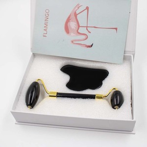LUMA <span class=keywords><strong>Jade</strong></span> Facial <span class=keywords><strong>Roller</strong></span> Obsidian Quarz Gesichts massage gerät mit Augen behandlungs rolle für Hals und Haut Premium <span class=keywords><strong>Jade</strong></span> <span class=keywords><strong>Roller</strong></span> Produkt - Product Image 6