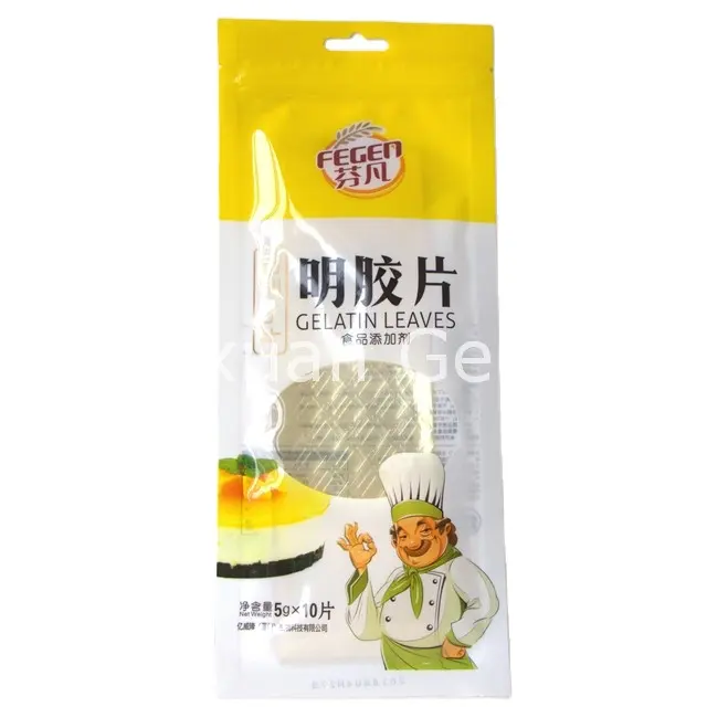 leaf gelatin for bakery chicken gelatin powder