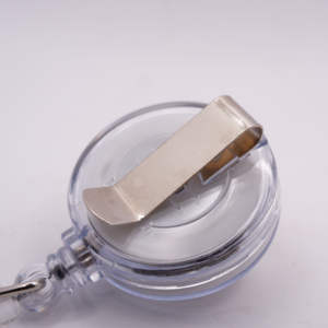 Porte-badge en gros en ligne, porte-badge ABS, porte-badge rétractable, clip en acier inoxydable, infirmières, travailleurs de la santé, 87x33x16mm, 10g - Product Image 3