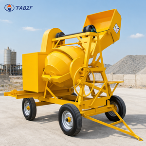 โรงงานคอเรย์ขายตรงเครื่องผสมปูนซีเมนต์แบบพกพา A2-510 510L รุ่น 16 แรงม้า เครื่องยนต์ดีเซลระบายความร้อนด้วยอากาศ ความเร็ว 12 เมตร/ชั่วโมง - Product Image 1