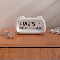 Réveil de table numérique mignon avec rétro-éclairage et haute précision pour enfants avec écran LCD électronique transparent