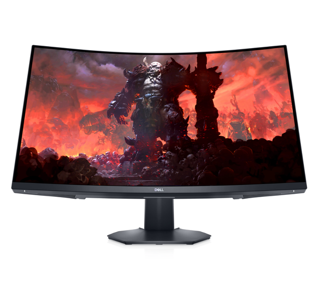 For Dell 32-Inch Curved Gaming Monitor S3222DGM 165Hz Full QHD LCD LED Monitor VA 2560 X 1440 Pixels 16:9 Display Ratio for