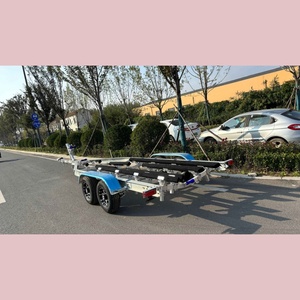 <span class=keywords><strong>Remorque</strong></span> marine en aluminium argenté de 27 pieds à double essieu avec couchettes en <span class=keywords><strong>bois</strong></span>, certifiée VIN DOT - Product Image 6