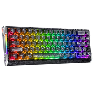 Clavier magnétique Attack Shark R68HE, clavier magnétique réglable RT, corps en fibre de carbone pour l'e-sport professionnel à haute vitesse - Product Image 1