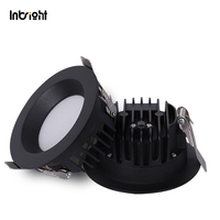 Downlight encastré LED SMD à encastrage peu profond 15W 20W 28W 40W Dali en aluminium