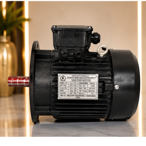 Motor Eléctrico Industrial Trifásico de Alta Eficiencia de 93 kW, Montado en Brida, 1500-1700 RPM, Unidad de Motor de Accionamiento para Maquinaria Pesada - Product Image 4