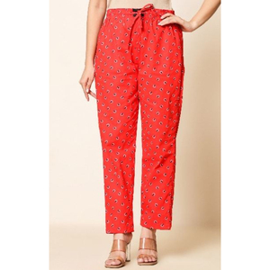 Pantalon de pyjama pour femmes, vêtements décontractés confortables, pyjama de nuit pour femmes, tissu doux de qualité supérieure, exportateur d'Inde - Product Image 1