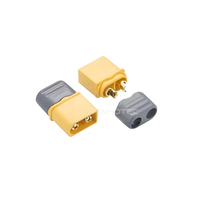 Conector de Cable de Alta Corriente XT60H de 2 Pines Macho/Hembra, Chapado en Oro, para Batería de Silla de Ruedas Eléctrica