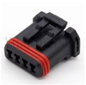 MX19004S51 JAE Đen MX1900 Không Thấm Nước 4 Pin Nữ Nối - Product Image 3