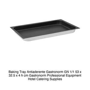 ถาดอบ GN 1/1 แบบไม่ติดกระทะ 53 × 32.5 × 4 ชม. ซม. Gn1/1 - Product Image 2