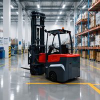 Leistungsstarker Elektro-Gabelstapler 2 Tonnen Gelenkstapler 80V Lithium-Batterie 12,5m Hubhöhe OEM Kettenzug