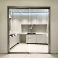 Pintu Geser Tahan Kelembapan untuk Rumah, Partisi Praktis untuk Dapur dan Area Basah