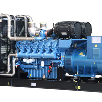Générateur diesel AOSIF Supply Baudoin 1000 kW 1250 kVA à puissance de pointe avec moteur 12M33G1400/5 et alternateur Leroy-Somer grande puissance