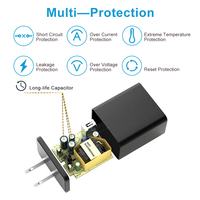 Merryking Marque Privée Personnalisée Adaptateur de Charge 18W 5V 3A Chargeur USB Chargeur 5v 2a Usb pour Haut-Parleur Portable