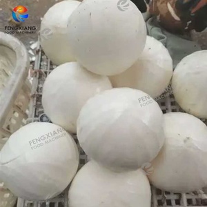 เครื่องปอกเปลือกมะพร้าวแบบประหยัดต้นทุน 100~600 ชิ้น/ชม. พร้อมเครื่องตัดแต่งส่วนบนและส่วนปลาย สายการผลิตมะพร้าวปอกเปลือก - Product Image 6