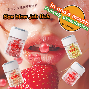Gel <span class=keywords><strong>Lubricante</strong></span> Sexual Femenino CokeLife con Sabor a Naranja, OEM, con Perlas Explosivas de Sabor a Fruta para Uso Oral - Product Image 1