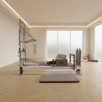 Reformer Pilates Commercial Haut de Gamme en Aluminium avec Tour pour Salle de Sport, Studio de Yoga, Équipement de Fitness, Machine Reformer Pilates