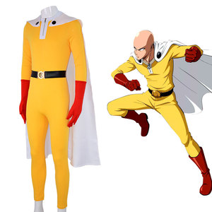 Combinaison de cosplay One <span class=keywords><strong>Punch</strong></span>-Man pour homme, costume d'anime <span class=keywords><strong>Saitama</strong></span> AOKG-141 - Product Image 4