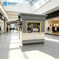 Fabricant OEM ODM, kiosque alimentaire et de boissons sur mesure, kiosque de vente au détail extérieur à vendre, kiosque alimentaire préfabriqué pour centre commercial
