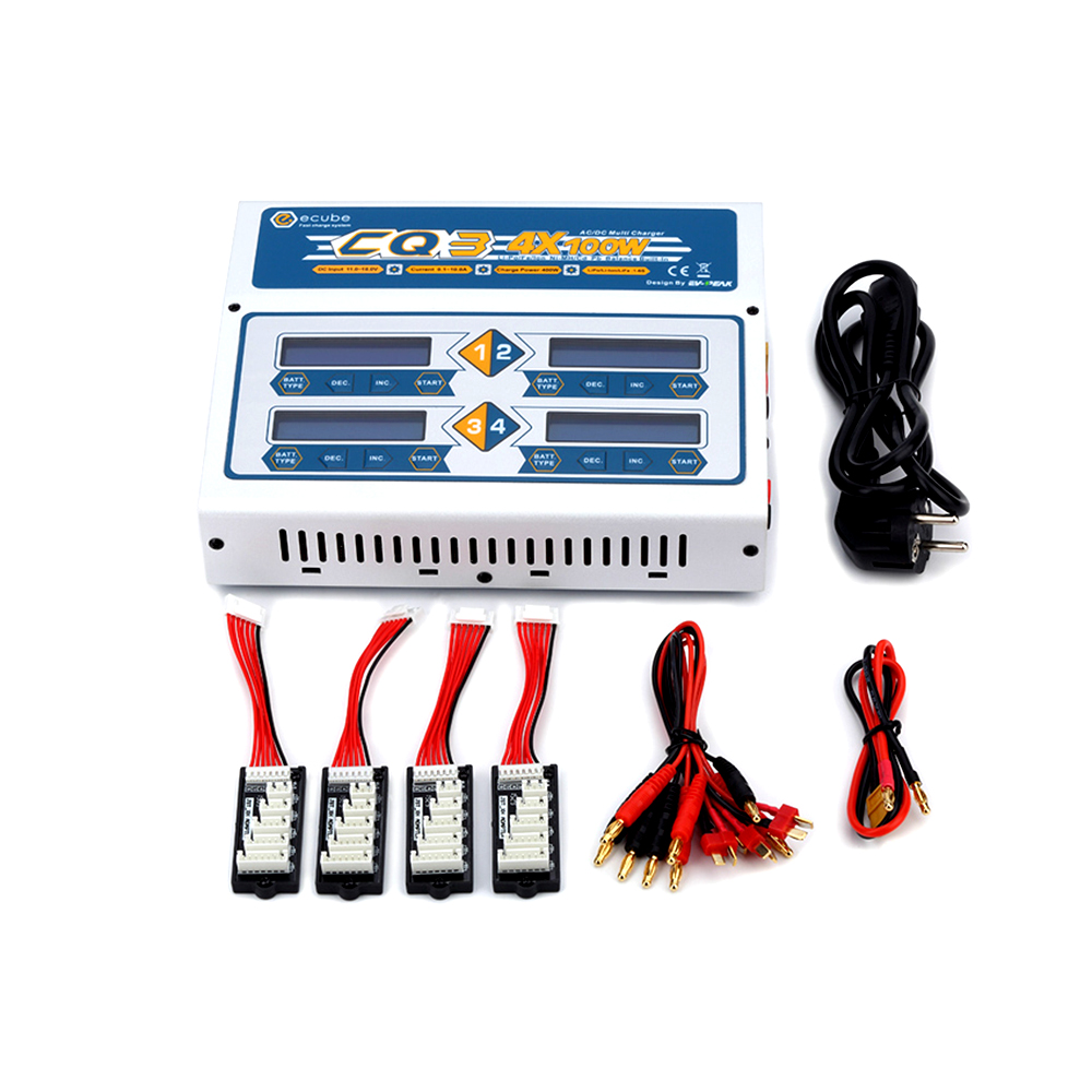 EV-PEAK CQ3 Charger - 6S 100W Multi-Functional Balanced Charger