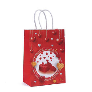 Emballage de cadeau de vacances avec logo personnalisé sac en papier kraft Cadeau d'amour pour vêtements créatifs shopping en gros au Vietnam - Product Image 1