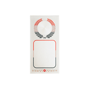 Autocollant rectangulaire en feuille OEM ODM de galvanoplastie dorée et argentée pour plaque Design unique Nouveaux autocollants en feuille vierge en stock - Product Image 3