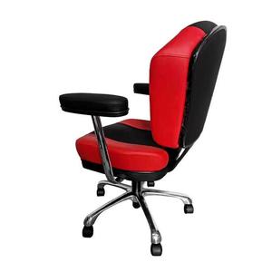 YH jugador al por mayor Texas Hold'Em sillas de póquer Casino rojo Pu cuero rodillo brazo juego silla con reposabrazos - Product Image 3