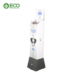 Tùy chỉnh siêu thị tự động nâng hiển thị đứng các tông sóng tầng Rack hiển thị cho quả bóng golf cho cửa hàng thể thao - Product Image 3