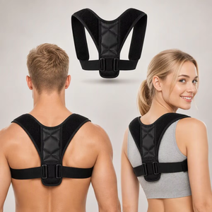 Supporto Lombare Regolabile per Uomo e Donna, Supporto per Spalle, Cintura per Schiena Superiore, <span class=keywords><strong>Correttore</strong></span> di Postura - Product Image 1