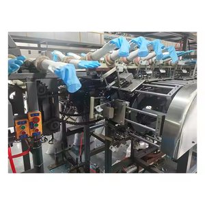 sterile <b>gloves</b> surgical <b>machine</b> <b>Glove</b> Packing <b>Machine</b> Latex and nitrile <b>gloves</b> manufacturing <b>machine</b> - Product Image 6