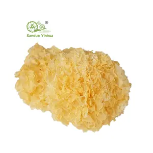 China Edible Mushrooms Wholesale Tremella Fuciformis Silvery Fungi Dried White Fungus For Food