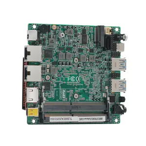 Zunsia 11th Gen Tiger Lake-U Core i3 i5 i7 PC Mainboard DDR4 Linux layar 4K Dual Lan X86 NUC Motherboard untuk kontrol Robot