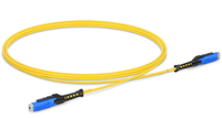 Câble de raccordement Elite MDC UPC Duplex OS2 9/125 monomode, jaune