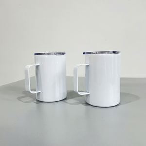 Mugs vierges pour sublimation, en acier inoxydable à double paroi, isolés sous vide, 12 oz, pour impression DIY, entrepôt USA - Product Image 1