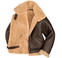 Manteau pour hommes européens et américains, veste d'hiver intégrée en fourrure, manteau épais en fourrure, imitation cuir, velours