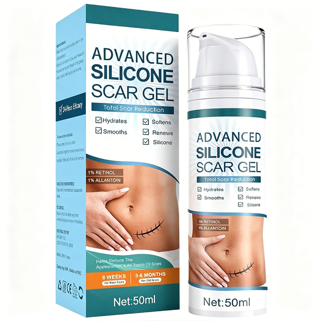 Scar Gel for Soothing Skin Treating Burns and Scalds Post-operative Scars External Use Gel for Scars