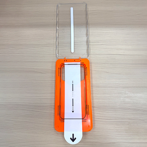 Kit d'application anti-poussière à installation facile, film protecteur d'écran en verre trempé 9H 2.5D pour iPhone 14 15 16 17 Pro Max - Product Image 2