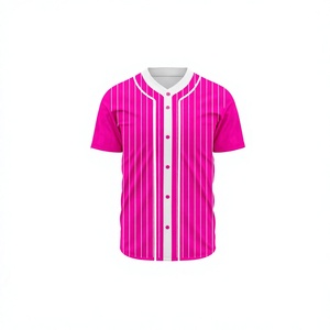 Maillot de baseball imprimé pour hommes de haute qualité avec impression graphique subblimée à bas prix - Product Image 1