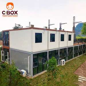 Cbox Prefab Luxury Flat Pack Hotel Building Modular Fireproof Office Resort Bar Cafe <b>Garden</b> Housing Mobile Container House - Product Image 1