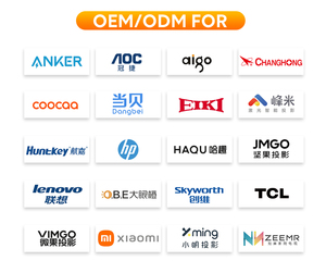 Proyector de Video de Tiro Corto CRE Smart Whale OS con Youtube y <span class=keywords><strong>Netflix</strong></span> Integrados para Películas, Fútbol y Cine en Casa - Product Image 6