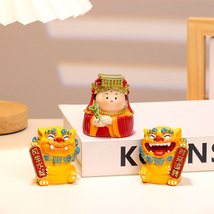 ชุดรูปปั้นจงขุยเรซิ่นหลายชิ้น ของตกแต่งโต๊ะเฟิงสุ่ย ของขวัญปีใหม่จีน - Product Image 4