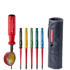 Pbswisstools สำหรับ PB 5215 ไขควงช่างไฟฟ้าอเนกประสงค์แบบแม่เหล็กป้องกันการระเบิด ฟิลลิปส์/แบบมีร่อง/ทอร์กซ์/หกเหลี่ยม - Product Image 1