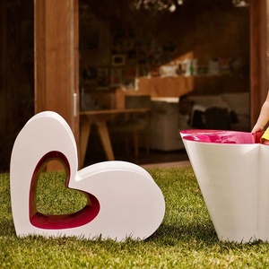 [Winton Imported <b>Bamboo</b> Home Furnishings] VONDOM AGATHA Designer Creative Outdoor Leisure <b>Tables</b> Chairs Garden Set for Courtyard - Product Image 3