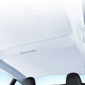 2024 Best-Selling Customized Certified Decoration Panoramic Skylight Car Parts Electric Car Roof Sunshade For Tesla Model Y