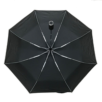 Parapluie de voyage, à ouverture et fermeture automatique, portable, 4 plis
