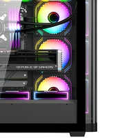 Boîtier d'ordinateur noir B1402, armoire PC pour processeur, produit d'opportunité commerciale